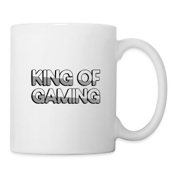 KING OF GAMING - Gaming - Mug - white - Right
