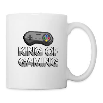 KING OF GAMING + SNES Controller - Gaming - Mug - white - Right