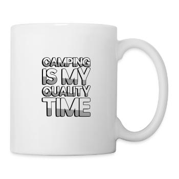 CAMPING IS MY QUALITY TIME - Camping - Tasse - Weiß - Rechts