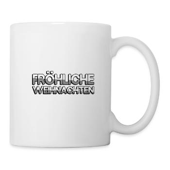 FRÖHLICHE WEIHNACHTEN - Weihnachten - Tasse - Weiß - Rechts