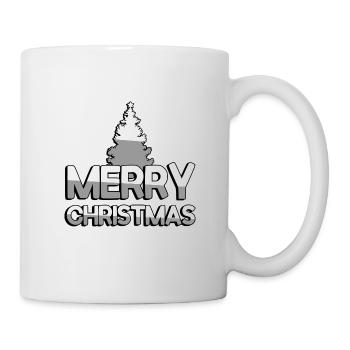 MERRY CHRISTMAS + Christmas Tree - Christmas - Mug - white - Right