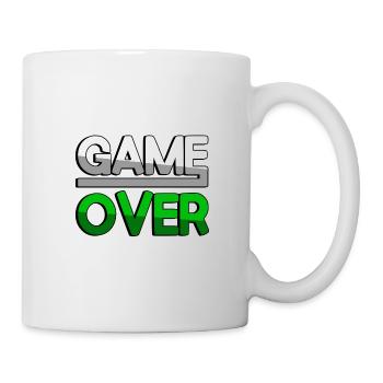 GAME OVER (Green) - Gaming - Mug - white - Right