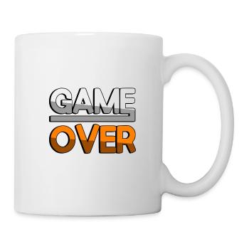 GAME OVER (Orange) - Gaming - Mug - white - Right
