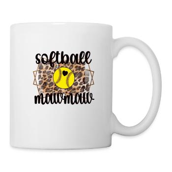 Mawmaw Oma Von Softballspieler Softball Mawmaw - Tasse - Weiß - Rechts
