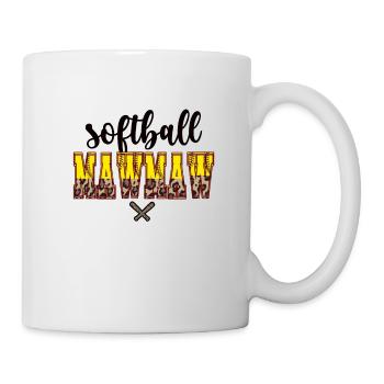 Mawmaw Oma Eines Softballspieler Softball Mawmaw - Tasse - Weiß - Rechts