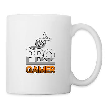 PRO GAMER (Orange) + ADN - Jeux - Mug blanc - blanc - Droite