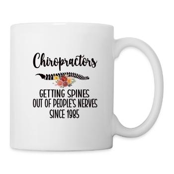 Proud Chiropractor Chiropractic Gift - Mug - white - Right