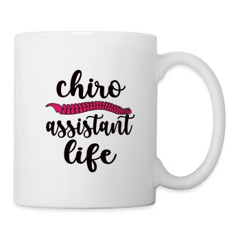 Chiropraktischer Assistent Von Chiropraktiker - Tasse - Weiß - Rechts