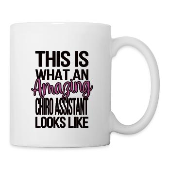 Chiropraktischer Assistent Von Chiropraktiker - Tasse - Weiß - Rechts