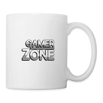 GAMER ZONE (Weiß) - Gaming - Tasse - Weiß - Rechts