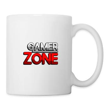 GAMER ZONE (Red) - Gaming - Mug - white - Right