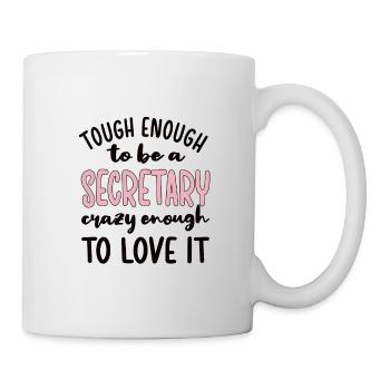 Best Secretary Appreciation Office Worker - Mug - white - Right