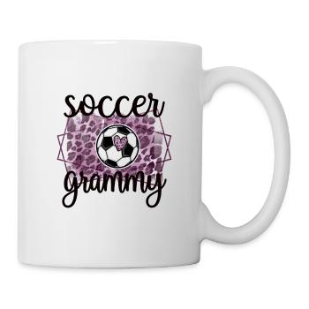 Grammy Oma Von Fußballspieler Fußball Grammy - Tasse - Weiß - Rechts