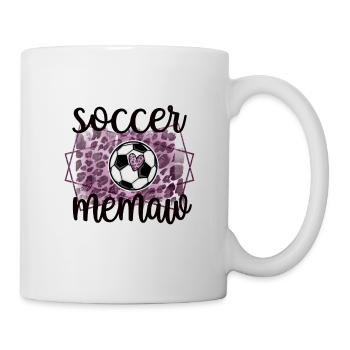Fière Memaw Grand-mère de joueur de football Memaw - Mug blanc - blanc - Droite