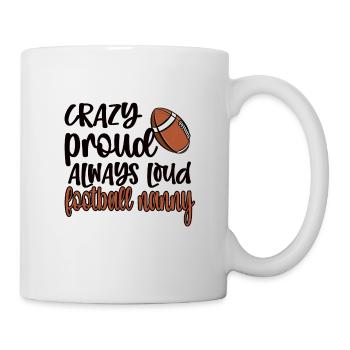 Football Nanny Grandma Of Football Player Nanny - Mug - white - Right