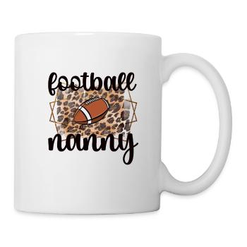 Football Nanny Grandma Of Football Player Nanny - Mug - white - Right