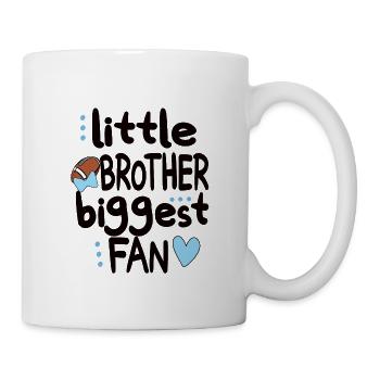 Proud Football Brother of a Football Player - Mug - white - Right