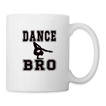 Tanz Bruder Einer Tänzerin Bruder Von Tänzer - Tasse - Weiß - Rechts