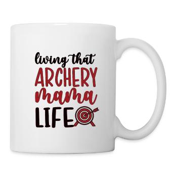 Best Archery Mom Of Archer Mother - Mug - white - Right
