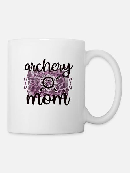Beste Bogenschießen-Mama Von Bogenschützen Mutter - Tasse - Weiß
