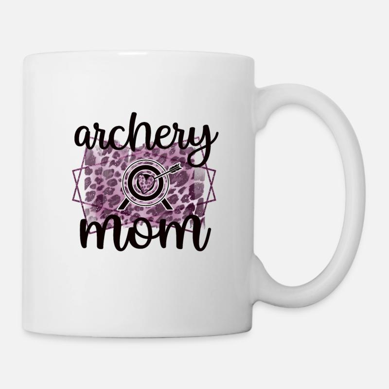 Beste Bogenschießen-Mama Von Bogenschützen Mutter - Tasse - Weiß