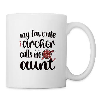 Best Archery Aunt Of Archers Aunt - Mug - white - Right