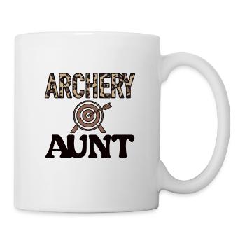 Archery Aunt Of Archers Aunt - Mug - white - Right