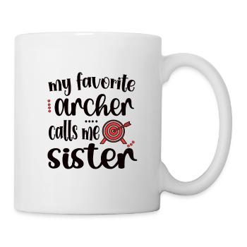 Archery Sister Archer Sister - Mug - white - Right