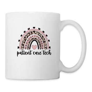 Patientenversorgungstechniker PCT Pflegetechniker - Tasse - Weiß - Rechts