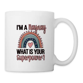 Naynay Oma Muttertagsgeschenk Naynay Großmutter - Tasse - Weiß - Rechts