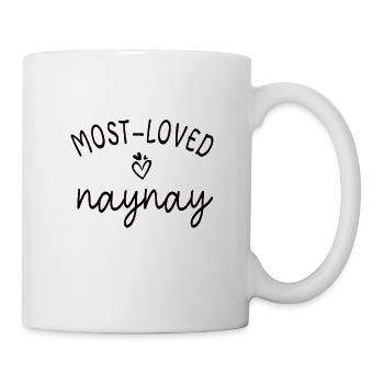Naynay Oma Muttertagsgeschenk Naynay Großmutter - Tasse - Weiß - Rechts