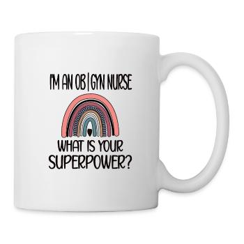 Obstetrics Gynecology OB GYN Nurse - Mug - white - Right