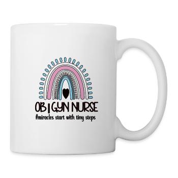 Obstetrics Gynecology Nurse OB GYN - Mug - white - Right