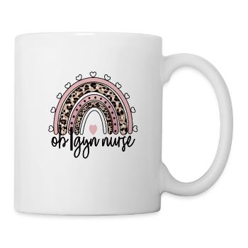 Obstetrics Gynecology OBGYN Nurse - Mug - white - Right