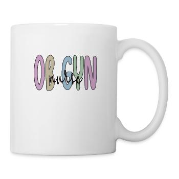 Obstetrics Gynecology OB GYN Nurse - Mug - white - Right