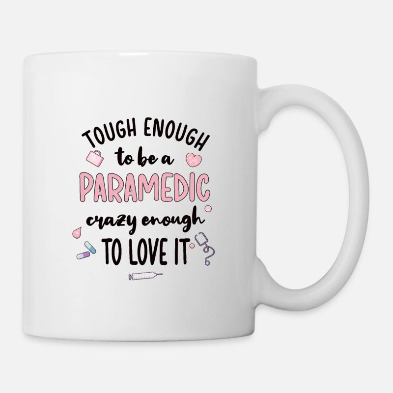 Paramedic Paramedic Paramedic Paramedic Rescue Worker - Mug - white