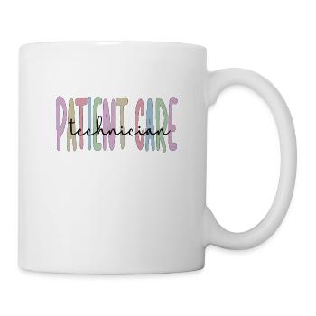 Techniker der Patientenversorgung Pflegetechniker - Tasse - Weiß - Rechts