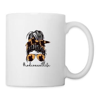 Beste Rodeo Tante Rodeo-Reiter Tante Geschenk - Tasse - Weiß - Rechts