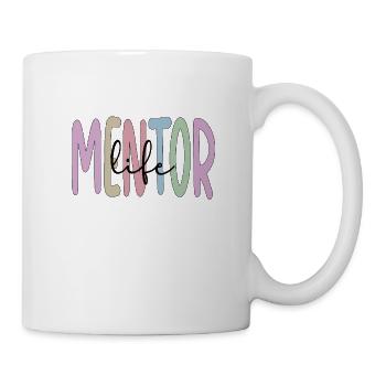 Mentor personnel Fier mentor Appréciation - Mug blanc - blanc - Droite