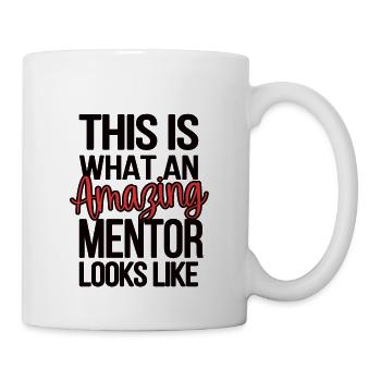 Personal Mentor Proud Mentor Appreciation - Mug - white - Right