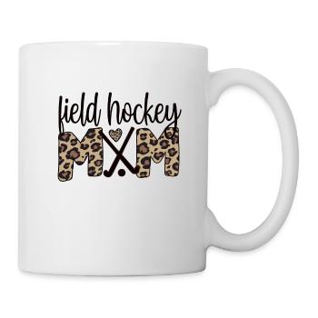 Fière maman de hockey sur gazon maman joueuse de hockey sur gazon - Mug blanc - blanc - Droite