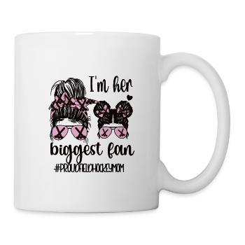 Fière maman de hockey sur gazon maman joueuse de hockey sur gazon - Mug blanc - blanc - Droite