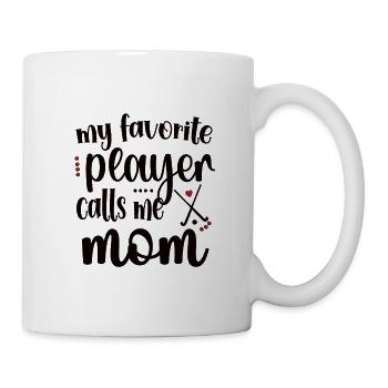 Proud Field Hockey Mother Field Hockey Player Mama - Mug - white - Right
