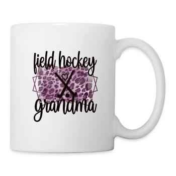 Meilleure grand-mère de hockey sur gazon grand-mère de joueur de hockey sur gazon - Mug blanc - blanc - Droite