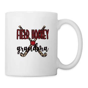Best Field Hockey Grandmother Field Hockey Player Grandma - Mug - white - Right