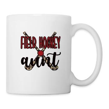 Best Field Hockey Aunt Field Hockey Player Aunt - Mug - white - Right