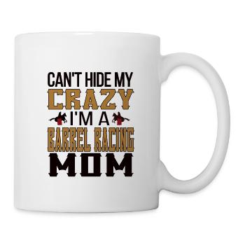 Barrel Racing Mère Barrel Racing Mama Cadeau - Mug blanc - blanc - Droite