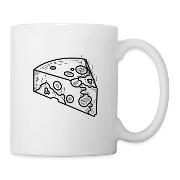Schimmelkäse - Tasse - Weiß - Rechts