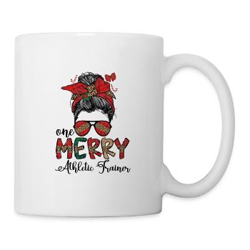Certified Athletic Trainer Christmas AT Xmas Gifts - Tasse - Weiß - Rechts