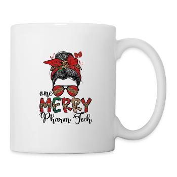 Pharmacy Technologist Christmas Pharmacy Tech Xmas - Mug - white - Right